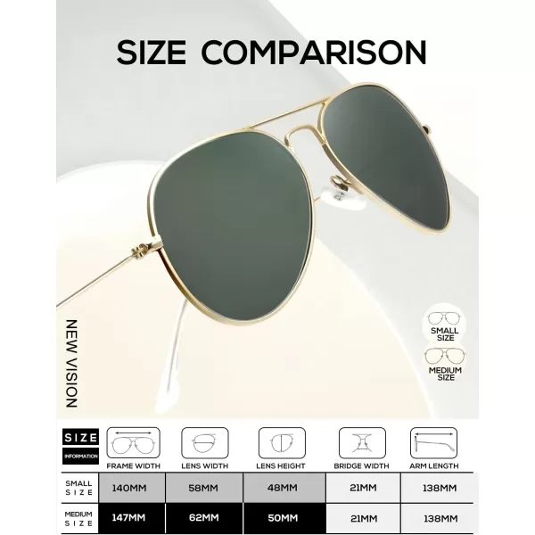 KALIYADI Classic Aviator Sunglasses for Men Women Driving Sun glasses Polarized Lens UV BlockingF 3 Pack Blackish GreenBlueBrown