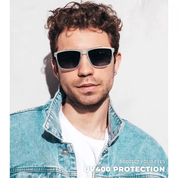 KALIYADI Polarized Sunglasses for Men Lightweight Sun Glasses with UV Protection for Driving Fishing Golf3 Pack X Frame Crystal  Lens BlackIce BlueRed