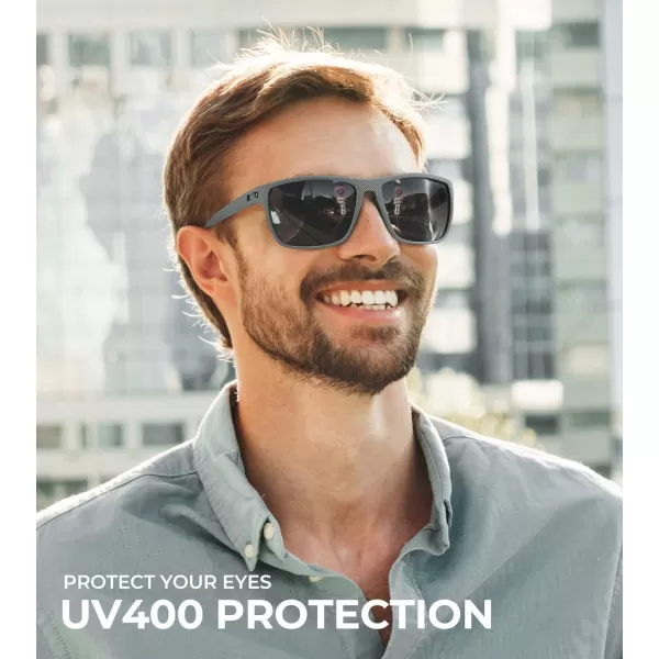 KALIYADI Polarized Sunglasses for Men Lightweight Sun Glasses with UV Protection for Driving Fishing Golf3 Pack Z Frame Greylens BlackIce BlueGradual Brown