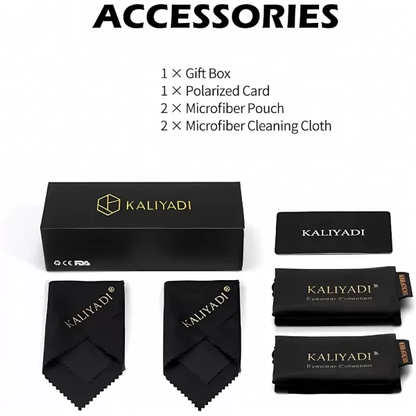 KALIYADI Polarized Sunglasses for Men and Women SemiRimless Frame Driving Sun glasses UV BlockingA202 Pack Matte Black  Black  Gold Rim  Matte Black  Gold  Gold Rim