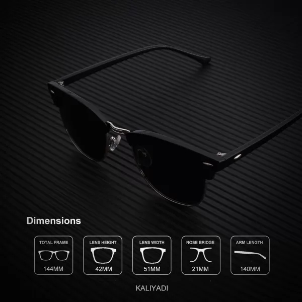 KALIYADI Sunglasses Men Polarized Sunglasses for Men Women Unisex SemiRimless Frame Retro Driving Sun Glasses UV BlockingD043 Pack Tortoise G15Silver BlackBrown