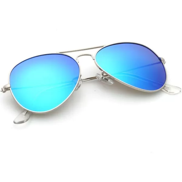 KALIYADI Classic Aviator Sunglasses for Men Women Driving Sun glasses Polarized Lens UV BlockingD Blue