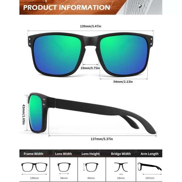 KALIYADI Polarized Sunglasses for Men and Women Vintage Style Sun Glasses for Fishing Running Driving with UV Protection2 Pack GreyGreen