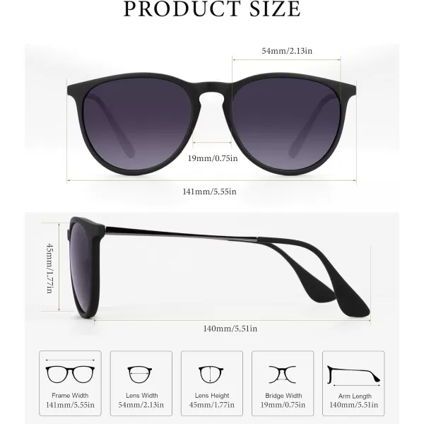 KALIYADI Sunglasses Womens Polarized WomensSunglasses Trendy Sun Glasses with UV400 Retro Style for Party Beach ShoppingB2 Gradient Purple  Gradient Brown