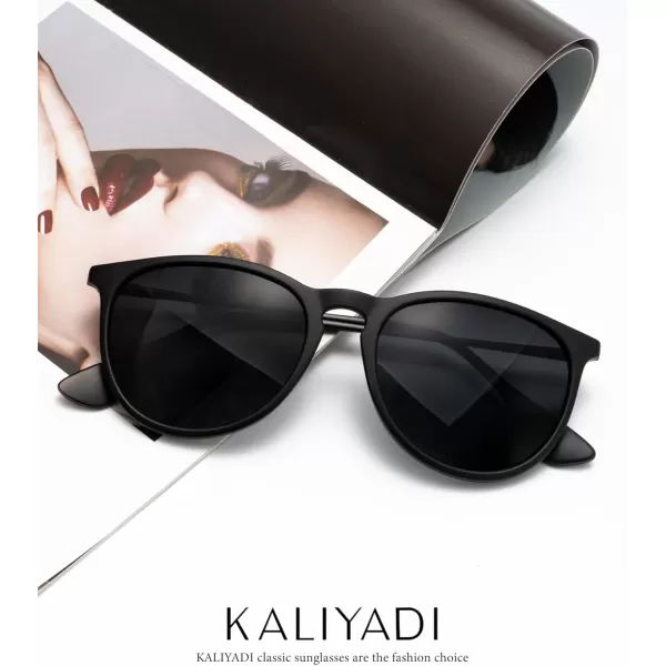 KALIYADI Sunglasses Womens Polarized WomensSunglasses Trendy Sun Glasses with UV400 Retro Style for Party Beach ShoppingC5 BlackGradient Grey  BlackGrey  LeopardGradient Brown