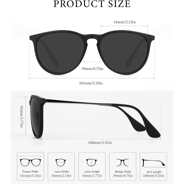 KALIYADI Sunglasses Womens Polarized WomensSunglasses Trendy Sun Glasses with UV400 Retro Style for Party Beach ShoppingC8 BlackGrey  LeopardBrown  LeopardGradient Brown