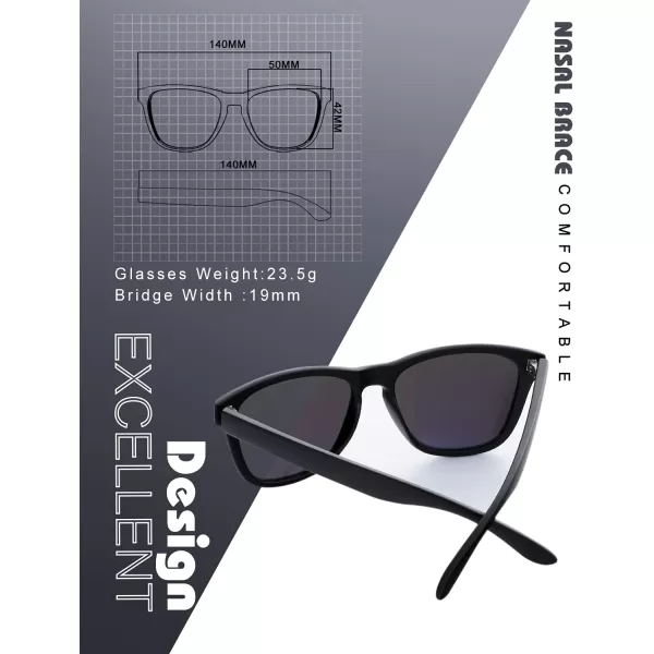 KALIYADI Sunglasses for Women Men Polarized and UV Protection Classic Rectangle Stylish Fashion Sun glasses3 PACK Matte blackgreyampampTransparentpinkampampPinkice blue