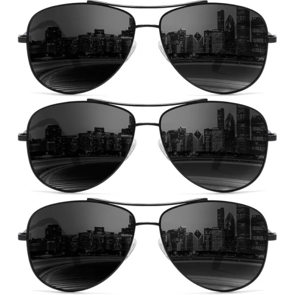 KALIYADI Polarized AviatorSunglassesforMen Women MensSunglasses Lightweight Polit Sun Glasses Upgraded UV400 for DrivingA6blackBlackBlack