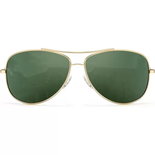 KALIYADI Polarized AviatorSunglassesforMen Women MensSunglasses Lightweight Polit Sun Glasses Upgraded UV400 for DrivingC03goldG15