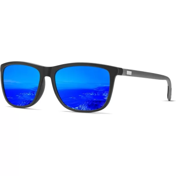 KALIYADI SunglassesMen MensSunglasses Polarized Sunglasses UV Protection Unisex Driving Fishing Lightweight ClassicC04dark Blue