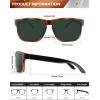 imageKALIYADI Mens SunGlasses Polarized SunglassesMen Classic Sunglasses with UV400 Protection for Fishing Golf DrivingGreyG15BrownIce Blue