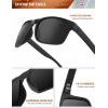 imageKALIYADI Mens SunGlasses Polarized SunglassesMen Classic Sunglasses with UV400 Protection for Fishing Golf DrivingGreyGreyGradual GreyGrey