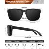 imageKALIYADI Mens SunGlasses Polarized SunglassesMen Classic Sunglasses with UV400 Protection for Fishing Golf DrivingGreyIce BlueGreenSilver