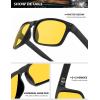 imageKALIYADI Mens SunGlasses Polarized SunglassesMen Classic Sunglasses with UV400 Protection for Fishing Golf DrivingIce BlueGreyNight VisionNight Vision
