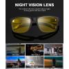 imageKALIYADI Mens SunGlasses Polarized SunglassesMen Classic Sunglasses with UV400 Protection for Fishing Golf DrivingIce BlueGreyNight VisionNight Vision