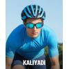 imageKALIYADI Polarized SunglassesMen Sports SunGlasses Mens Sunglasses UV400 Protection for Running Fishing GolfIce BlueGreenRed