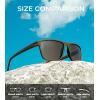 imageKALIYADI Mens SunGlasses Polarized SunglassesMen Classic Sunglasses with Ultraviolet Protection for Driving Fishing Golf02 BlackIce BlueRedBrown