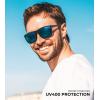 imageKALIYADI Mens SunGlasses Polarized SunglassesMen Classic Sunglasses with Ultraviolet Protection for Driving Fishing Golf04 BlackDark BlueGreenRed