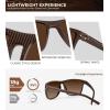 imageKALIYADI Mens SunGlasses Polarized SunglassesMen Classic Sunglasses with Ultraviolet Protection for Driving Fishing Golf10 Ice BlueGreenRedBrown