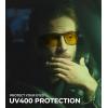 imageKALIYADI Mens SunGlasses Polarized SunglassesMen Classic Sunglasses with Ultraviolet Protection for Driving Fishing Golf11 BlackBlackNight VisionNight Vision