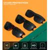 imageKALIYADI Polarized Sunglasses for Men and Women Mens Sun Glasses with UV Protection for Driving Fishing Golf 3 Packs3 Pack BlackG15Blackg15