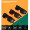 imageKALIYADI Polarized Sunglasses for Men and Women Mens Sun Glasses with UV Protection for Driving Fishing Golf 3 Packs3 Pack BrownG15Blackg15