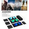 imageKALIYADI Polarized Sunglasses for Men and Women Mens Sun Glasses with UV Protection for Driving Fishing Golf 3 Packs3 Pack Ice BlueGreenDark Blue