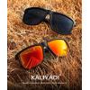 imageKALIYADI Polarized Sunglasses for Men and Women Mens Sun Glasses with UV Protection for Driving Fishing Golf 3 Packs9 Ice Blue