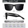 imageKALIYADI MensSunglasses Polarized Sunglasses Men Classic Sunglasses for men with UV Protection Driving Fishing GolfBlack  Black  Black  Black