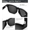 imageKALIYADI MensSunglasses Polarized Sunglasses Men Classic Sunglasses for men with UV Protection Driving Fishing GolfBlack  Ice Blue  Green  Night Vision