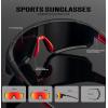 imageKALIYADI Polarized SunglassesforMen Sports Sunglasses Mens Running Sun Glasses UV400 Protection for Cycling FishingA03grey  Red  Dark Blue