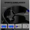 imageKALIYADI Polarized SunglassesforMen Sports Sunglasses Mens Running Sun Glasses UV400 Protection for Cycling FishingA04grey  Grey  Dark Blue