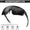 imageKALIYADI Polarized SunglassesforMen Sports Sunglasses Mens Running Sun Glasses UV400 Protection for Cycling FishingA09grey  Brown  Gold