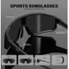 imageKALIYADI Polarized SunglassesforMen Sports Sunglasses Mens Running Sun Glasses UV400 Protection for Cycling FishingA09grey  Brown  Gold