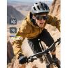 imageKALIYADI SunglassesMen Sports MensSunglasses Women Sun Glasses with UV400 for Running Cycling Golf FishingA06blackdark Bluenight Vision