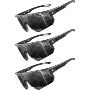 imageKALIYADI SunglassesMen Sports MensSunglasses Women Sun Glasses with UV400 for Running Cycling Golf FishingA01blackblackblack