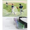 imageKALIYADI KidsSunglasses Sports SunglassesforKids Youth Sun Glasses with UV400 for Running CyclingA04transparent Blacktransparent Greentransparent Purple