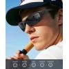 imageKALIYADI PolarizedSunglassesMen Sports MensSunglasses Women Sun Glasses with UV400 Protection for Cycling Fishing RunningA03blackdark Bluered