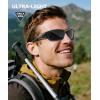 imageKALIYADI PolarizedSunglassesMen Sports MensSunglasses Women Sun Glasses with UV400 Protection for Cycling Fishing RunningA08ice Bluegreenred
