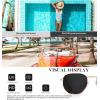 imageKALIYADI Sunglasses for Women and Men Polarized Square UV Protection Trendy Metal Frame Hexagon SunglassesA3 LeopardGrey Hexagonal