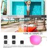imageKALIYADI Sunglasses for Women and Men Polarized Square UV Protection Trendy Metal Frame Hexagon SunglassesA7 GoldPink Hexagonal