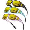 Glossy Black/Night Vision + Transparent Purple/Night Vision + Transparent Blue/Night Vision