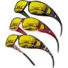 Glossy Black/Night Vision + Wine Red Gradient/Night Vision + Matte Tortoise/Night Vision