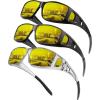 imageKALIYADI NightVisionGlasses FitOverGlasses WrapAround Glasses Anti Glare Night Driving Glasses for men women HD LensTransparent GreyNight Vision  Matte BlackNight Vision  Glossy BlackNight Vision