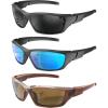 imageKALIYADI PolarizedSunglassesMen Sports MensSunglasses Women Sun Glasses with UV400 Protection for Cycling Fishing RunningA07blackice Bluebrown