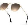 Ab4 Gold/Gradient Brown (Glass Len|non Polarized|hexagonal)