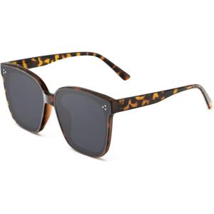 imageKALIYADI Classic Sunglasses for Women Retro Trendy Oversized Sun Glasses UV Protection