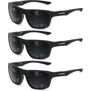 imageKALIYADI Polarized Sunglasses Men SportsSunglasses Classic Sun Glasses for Driving Fishing for Women with UV400 ProtectionA01blackblackblack