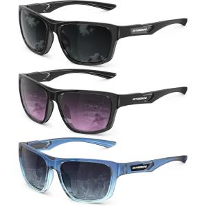 imageKALIYADI Polarized Sunglasses Men SportsSunglasses Classic Sun Glasses for Driving Fishing for Women with UV400 ProtectionA07glossy BlackGreywine RedblueGrey