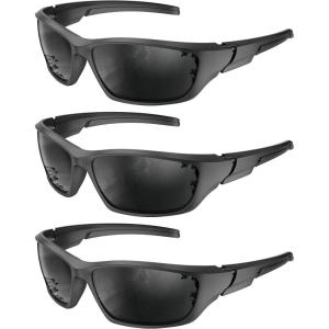 imageKALIYADI PolarizedSunglassesMen Sports MensSunglasses Women Sun Glasses with UV400 Protection for Cycling Fishing RunningA01blackblackblack